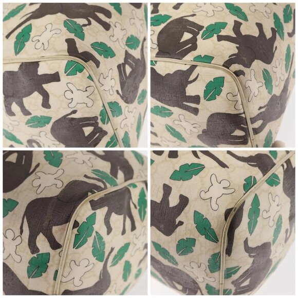 GUCCI GG Supreme Hand Bag PVC White 189895 Auth 146608 - Picture 14 of 16